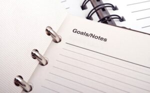 doelen bedenken noteblok