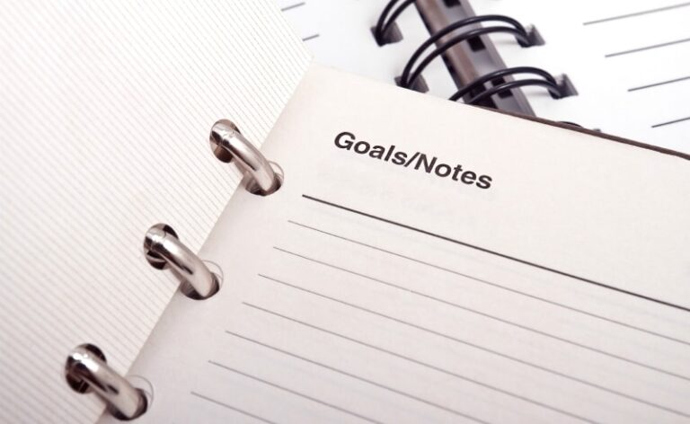 doelen bedenken noteblok