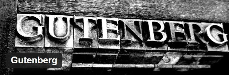 Gutenberg plugin WordPress