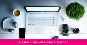 laptop, camera, coffee, plant